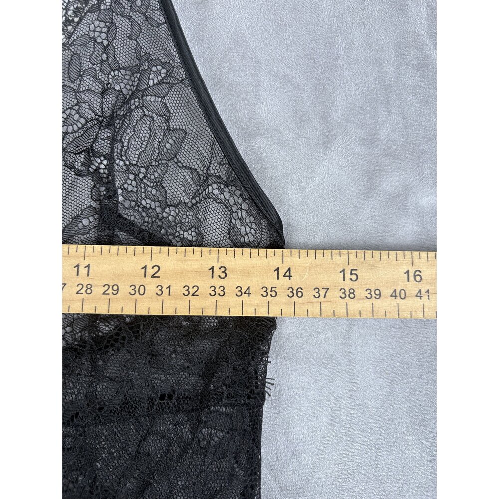Victoria's Secret Lace-Trim Satin Chemise Slip M - Picture 9 of 10